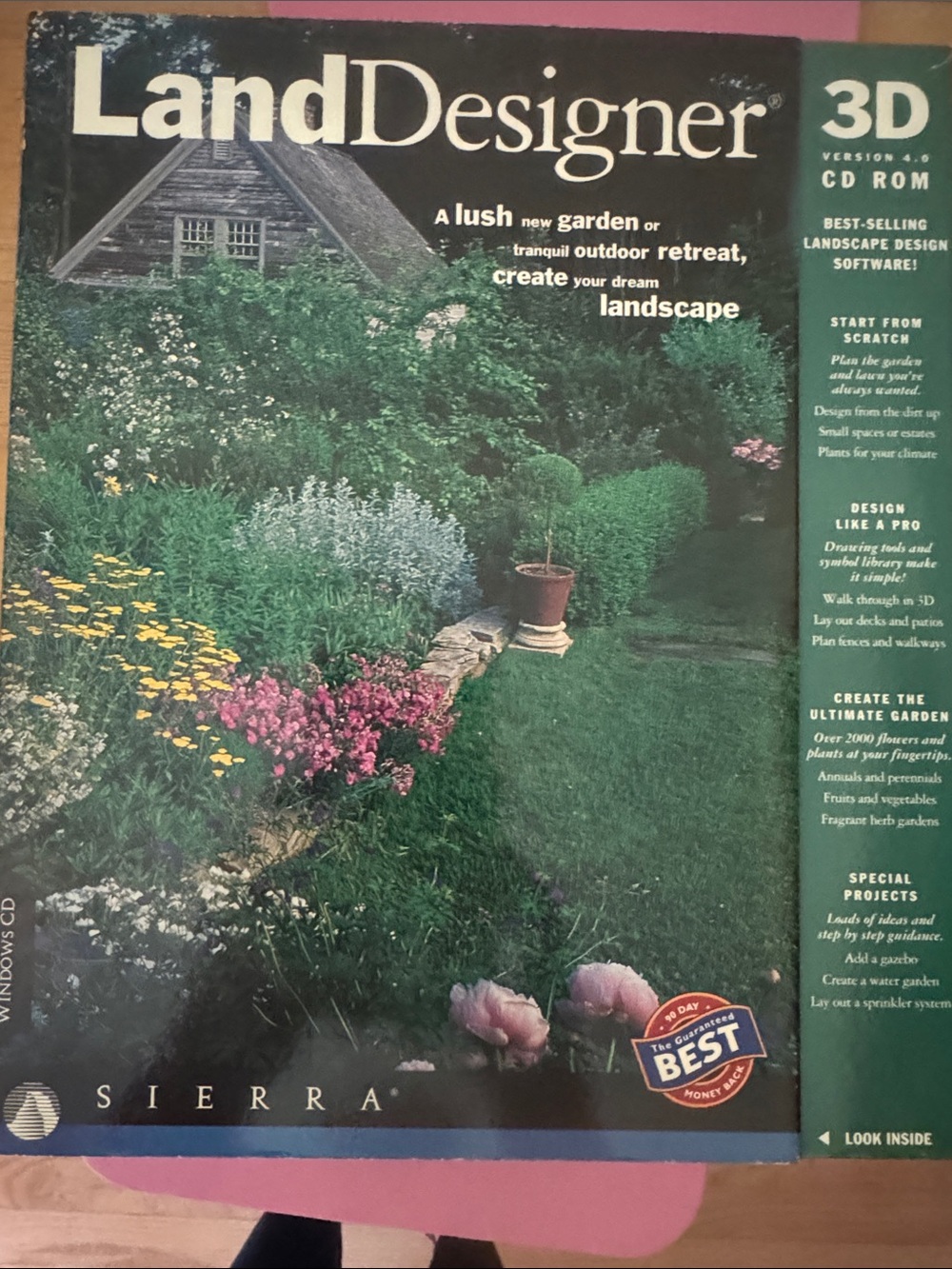 Serra LandDesigner Garden Print - Green